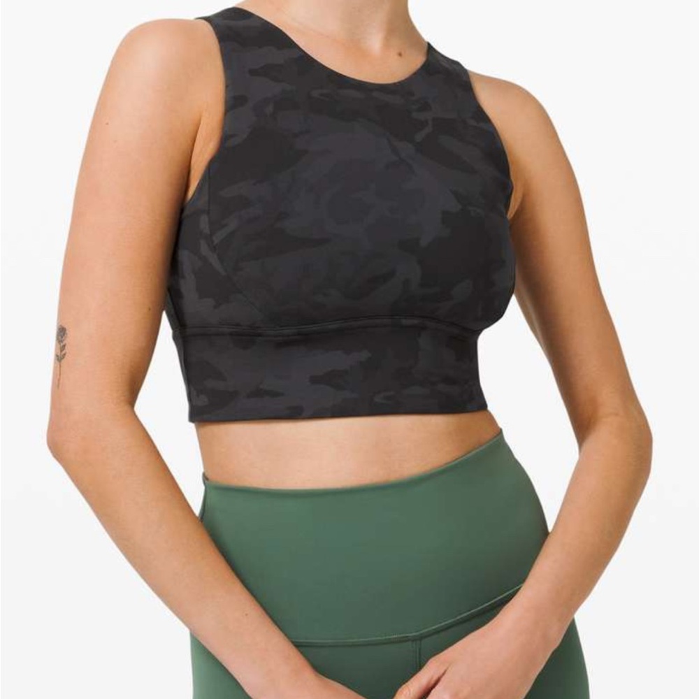 Lululemon Stronger As One Long Line Bra SZ 4 - Picture 2 of 9